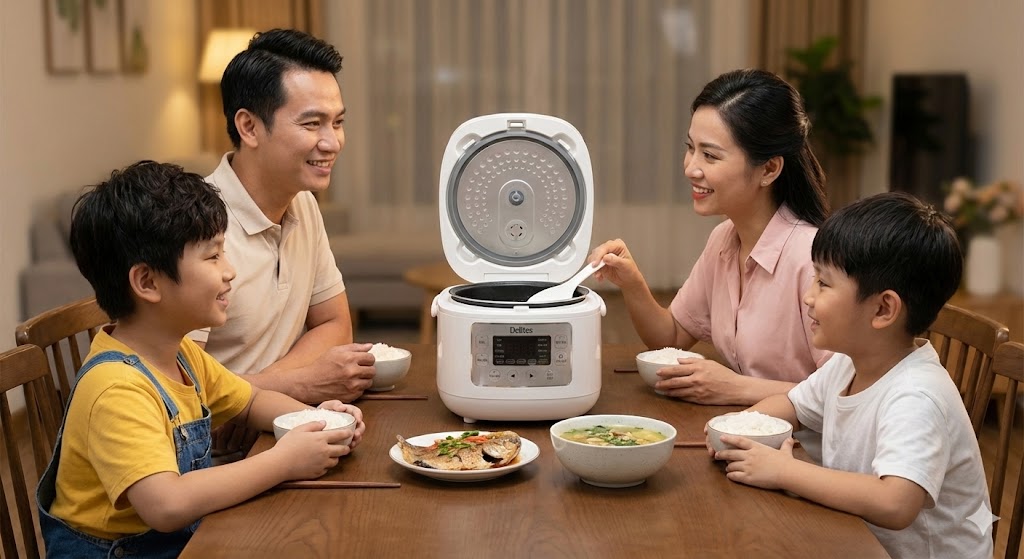 Bữa Cơm Gia Đình Ấm Cúng